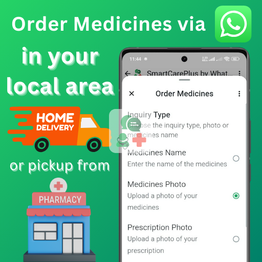 Order Medicine via WhatsApp