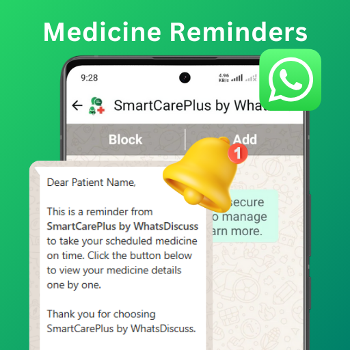 WhatsApp Reminders for Patients